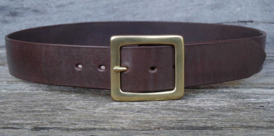 Wide Leather Belt 1 3/4 Inch Width Hand Dyes Leather Jeans - Etsy Australia