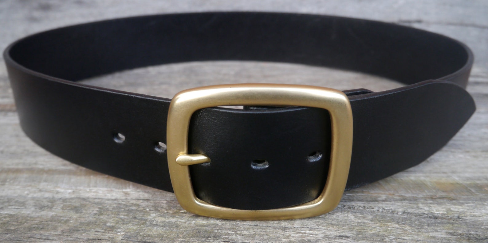 2 Inch Wide Men's Leather Belt, 120g Solid Brass Centrebar Buckle, Australian Made Etsy Australia