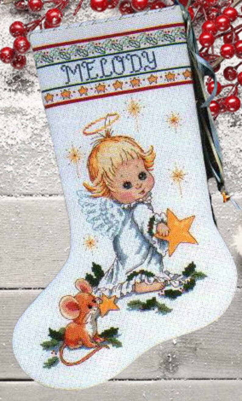 Craft Supplies Tools Kits How To Instant Download Nativity Stocking Angel Stocking Pattern Cross Stitch Pattern Holy Angel Cross Stitch Chart Pdf Pattern Chart Pdf