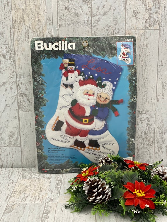 Christmas Skate Bucilla Christmas Stocking Kit