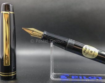 Pilot F "78G" Broad Nib Fountain Pen 2000s Collectible Made in Japan