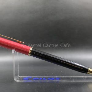 Pilot H Pastel II rood/zwart vulpotlood, 0,5 mm, nieuw in doos, vintage jaren 90