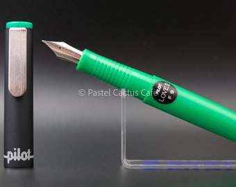 パイロット ヴィンテージ グリーン 万年筆 - 高品質日本製 F ペン先