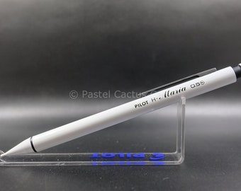 Pilot H "Maria" White 0.5mm Mechanical Pencil 1980s Vintage NOS Rare Collectible