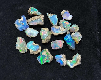Natuurlijke AAA-kwaliteit Ethiopische opaal losse edelsteen ruwe veel 100 karaat ~ Welo Fire Opal ~ Ethiopische opaal ruwe steen ~ natuurlijke opaal edelstenen