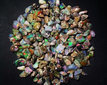 100 Carat lot of Natural Opal Raw Rough stone~ AAA quality Opal rough mined From Ethiopia~ 100% Natural Untreated Opal rough~Ethiopian Opal
