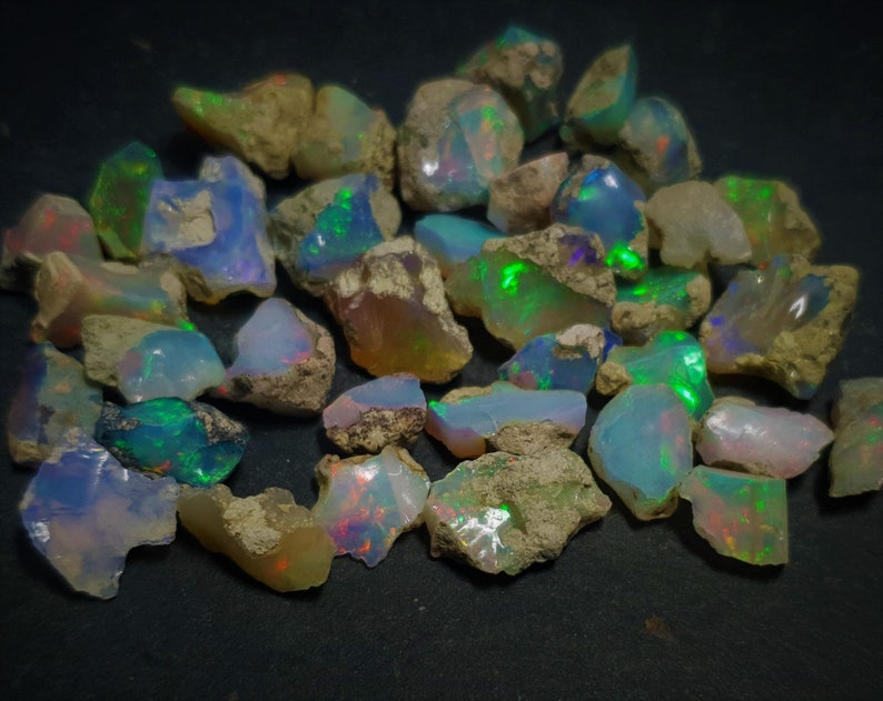 AAA Grade Natural Opal Gemstone Rough Lot Opal Rough for - Etsy