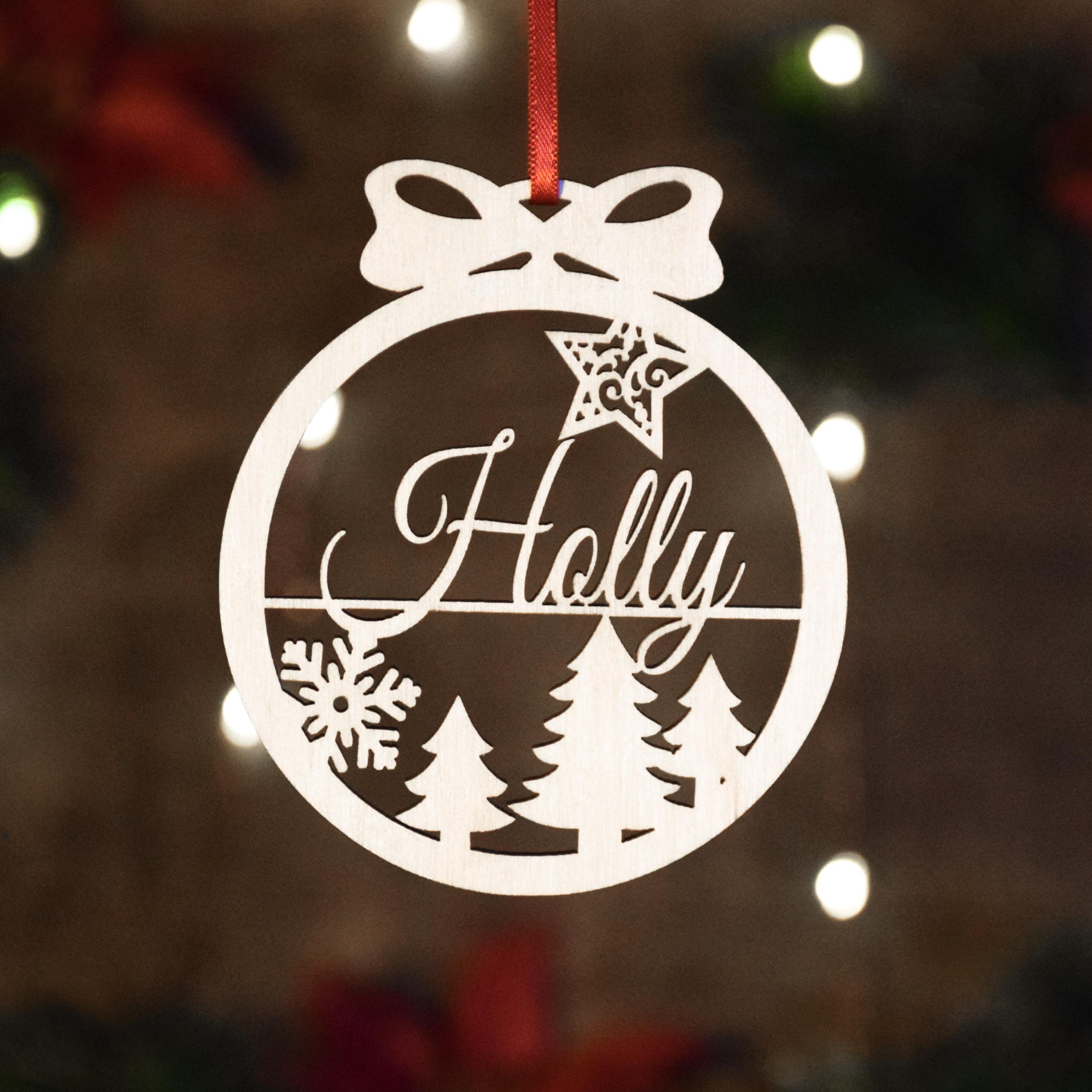Personalized Christmas Ornament | Custom Name Ornament | Christmas Gift Ornament 2025