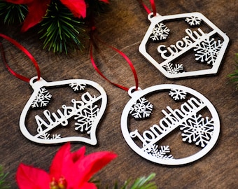 Personalized Christmas Ornament | Custom Name Ornament | Christmas Gift Ornament 2025
