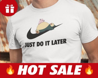 Snorlax Just Do It Etsy