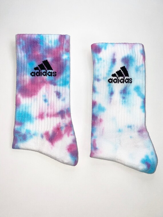 Tie dye adidas socks Clearance