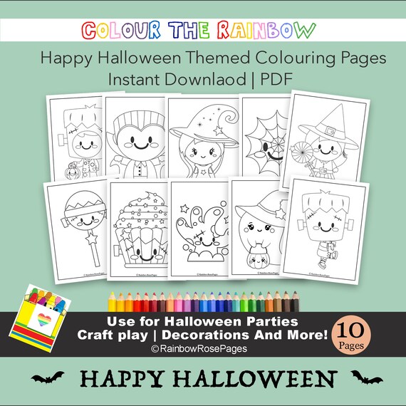 Free Printable Halloween Coloring Pages &amp; Activity Sheets - The Frugal ...