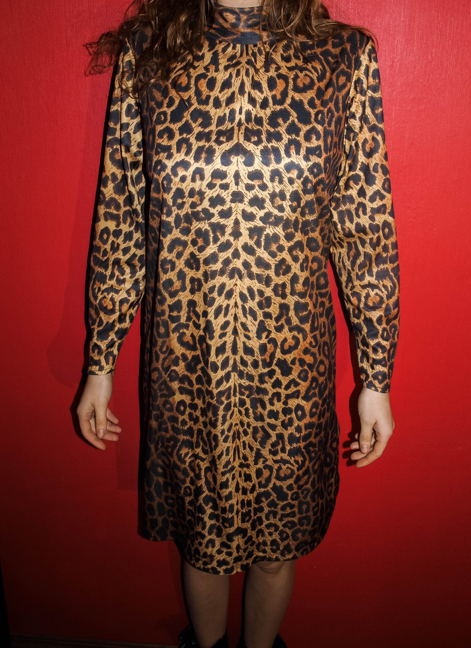 Vintage leo dress / evening dress Fashion Chick Etsy