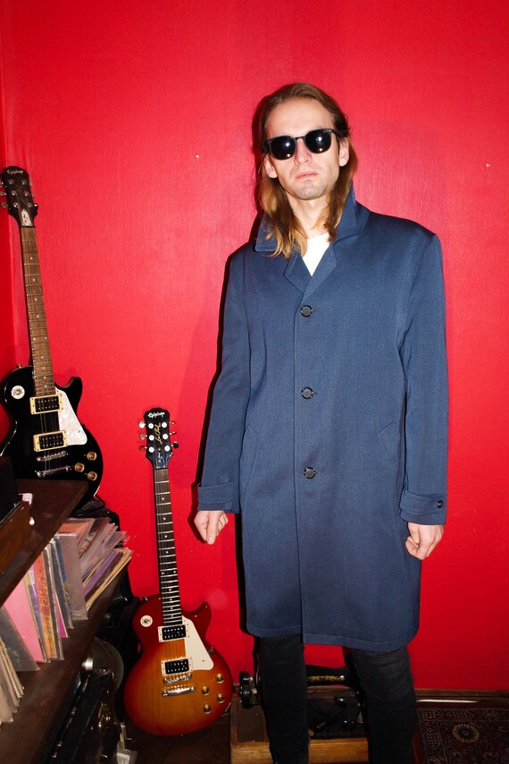 Vintage Chas Macintosh Raincoat Trench coat Wool M