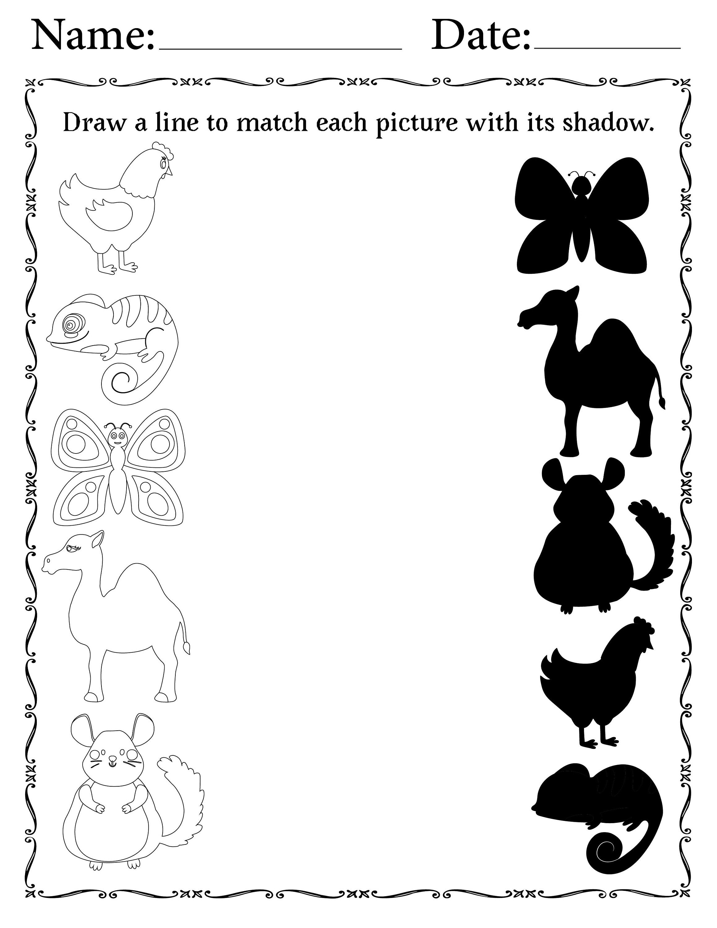 40-printable-activity-worksheets-for-kids-matching-animals-etsy