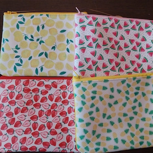 ペンケース、フルーツペンケース、レモンペンケース、ハートのペンケース、海景のペンケース、学生へのプレゼント