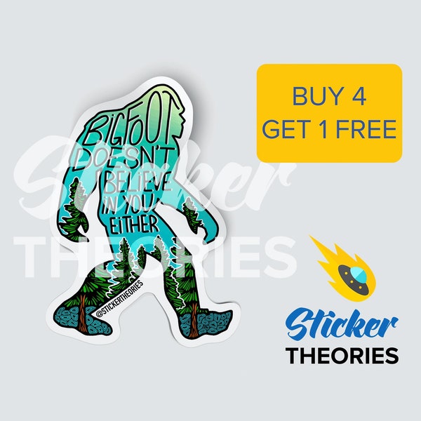 Bigfoot Sticker