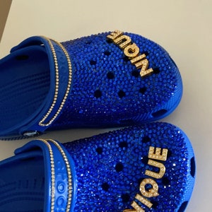 Crocs bling bling personnalisés !!!!!