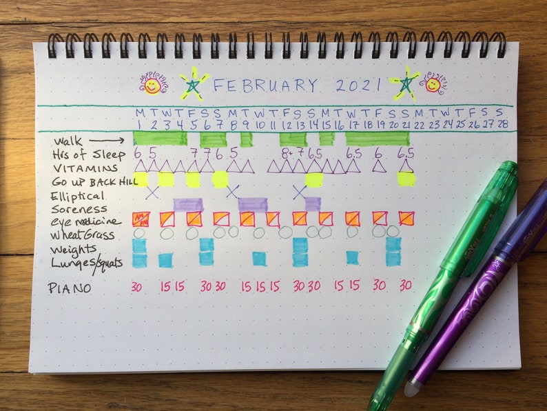 Carnet de croquis pour journal avec grille à points. Cahier à couverture rigide 6 x 9 pouces. Agenda quotidien. Un moyen facile et amusant de suivre, dessiner, organiser vos objectifs et vos idées image 10