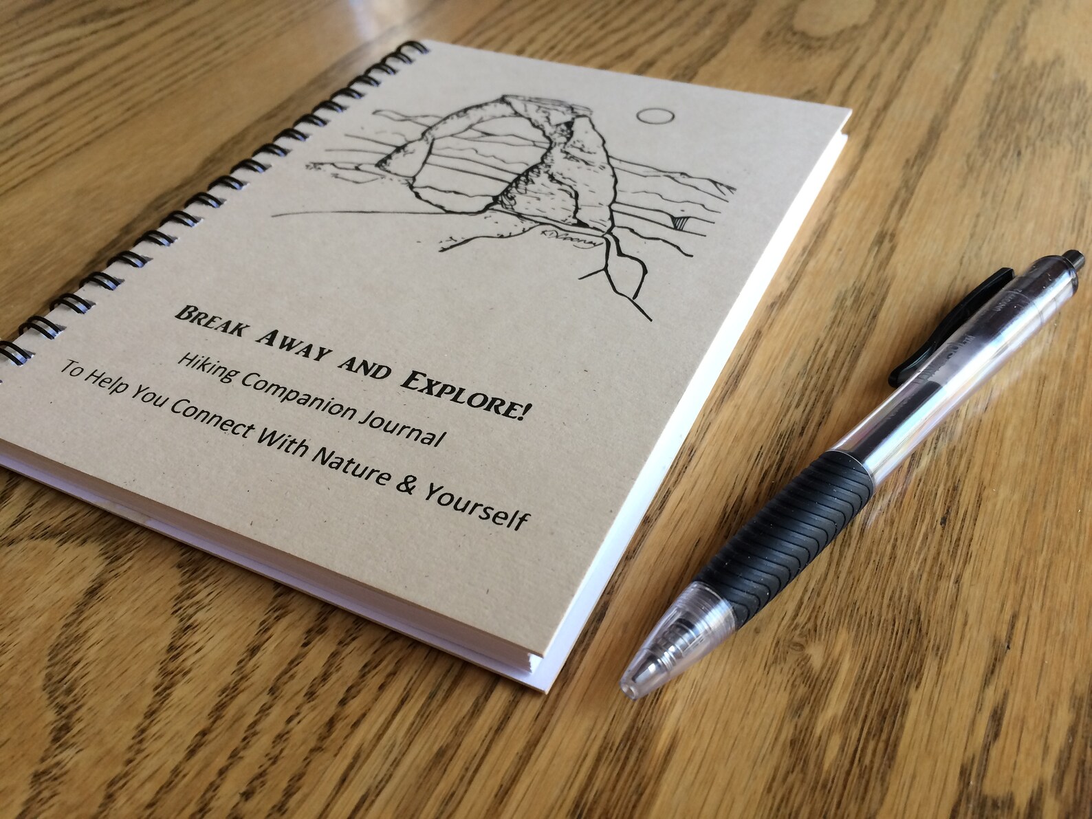 3 Hiking Trail Journals Notebooks 48 prompts to help Etsy