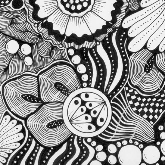 ハンドメイド ゼンタングル ペン画 オリジナル ハンドメイド ゼンタングル ペン画 オリジナル