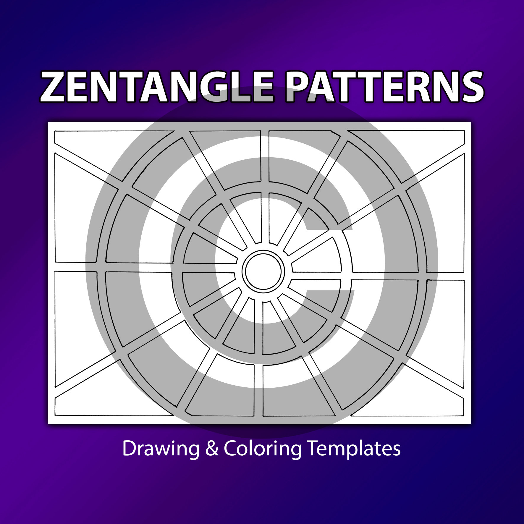 Zentangle Patterns Templates , Zentangle Art, Practice and Art Therapy