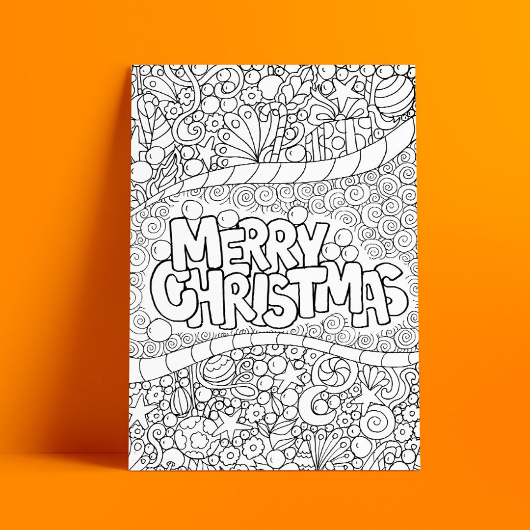merry-christmas-themed-relaxing-coloring-page-for-adults-printable-page-digital-download-etsy for Free Printable Christmas Colouring Pages For Adults Merry Christmas Themed Relaxing Coloring Page for Adults , Printable Page , Digital Download - Etsy for Free Printable Christmas Colouring Pages For Adults