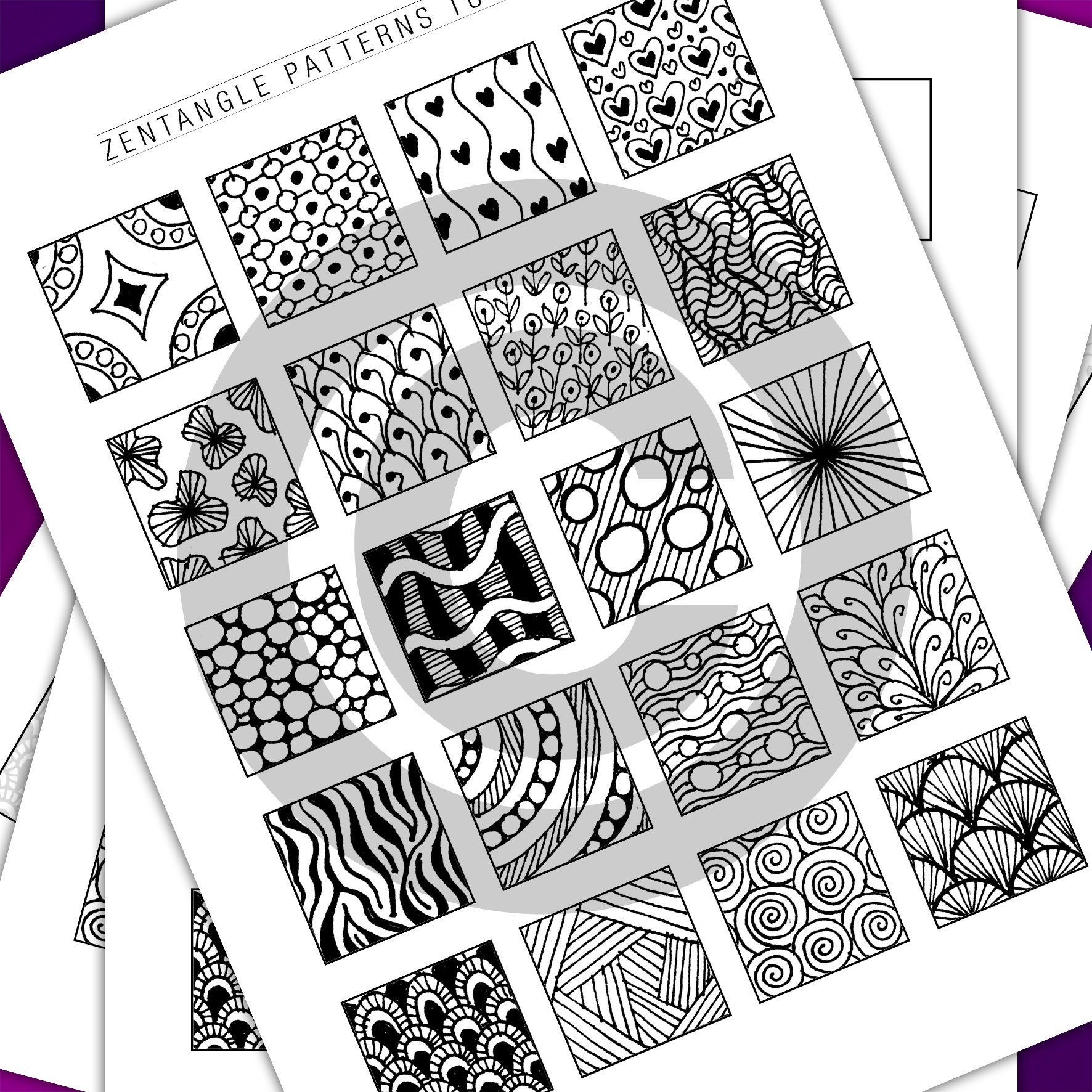 Zentangle Ideas Easy Zentangle Ideas Easy