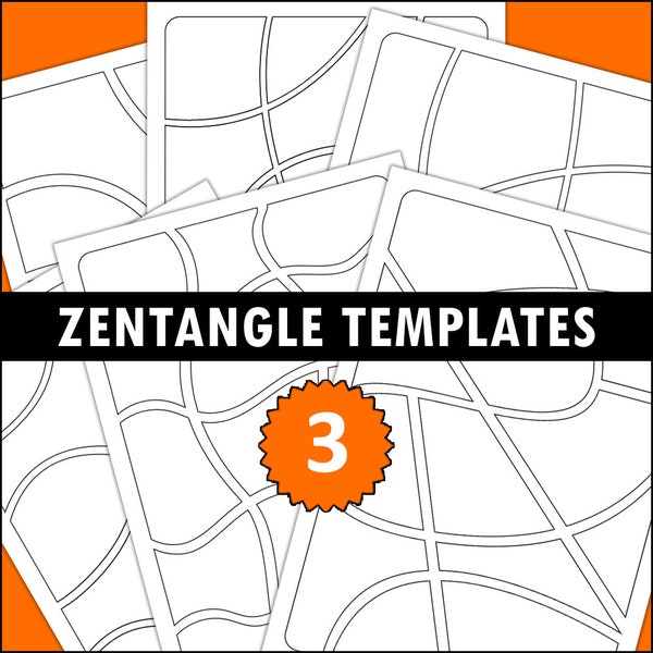 Zentangle Design - Etsy