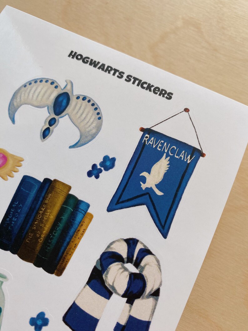 Hogwarts Legacy Stickers Harry Potter Sticker Pack Etsy