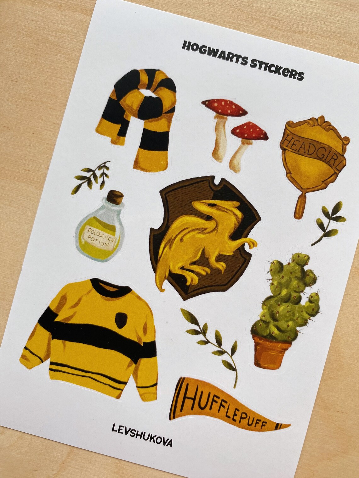 Hogwarts Legacy Stickers Harry Potter Sticker Pack Etsy