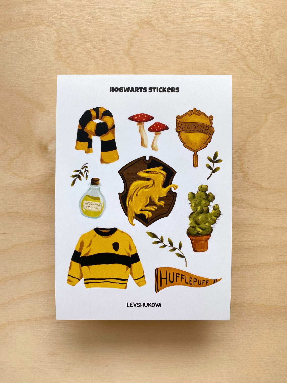 Hogwarts Legacy Stickers Harry Potter Sticker Pack Etsy