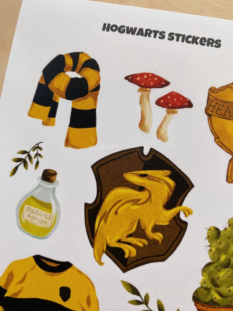 Hogwarts Legacy Stickers Harry Potter Sticker Pack Etsy