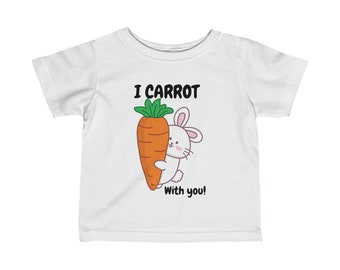 Easter Bunny Carrot Baby Tshirt