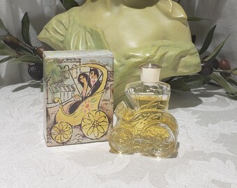 Vintage Avon Courting Carriage Perfume Bottle - Sonnet Cologne - Avon Carriage Perfume Decanter Bottle