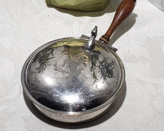 Vintage Silent Butler or Crumb Catcher - Sheffield Silver Company
