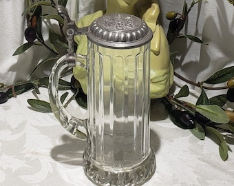 Vintage 1990 Rastal Miller Genuine Draft Beer Stein With Lid
