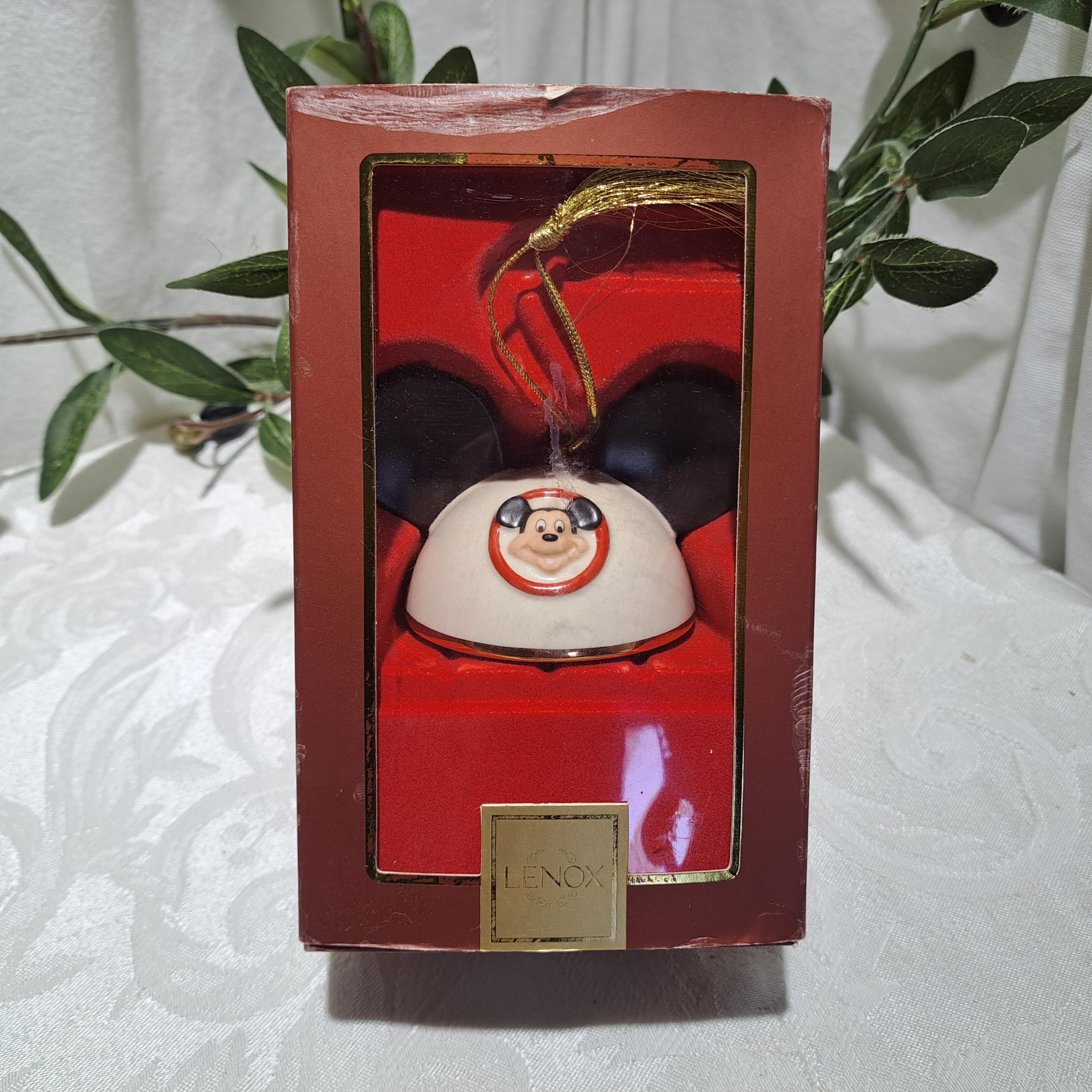 値下げ中　LENOX Mickey Mouse Club 50周年　陶器 LENOX Mickey Mouse Club 50周年陶器