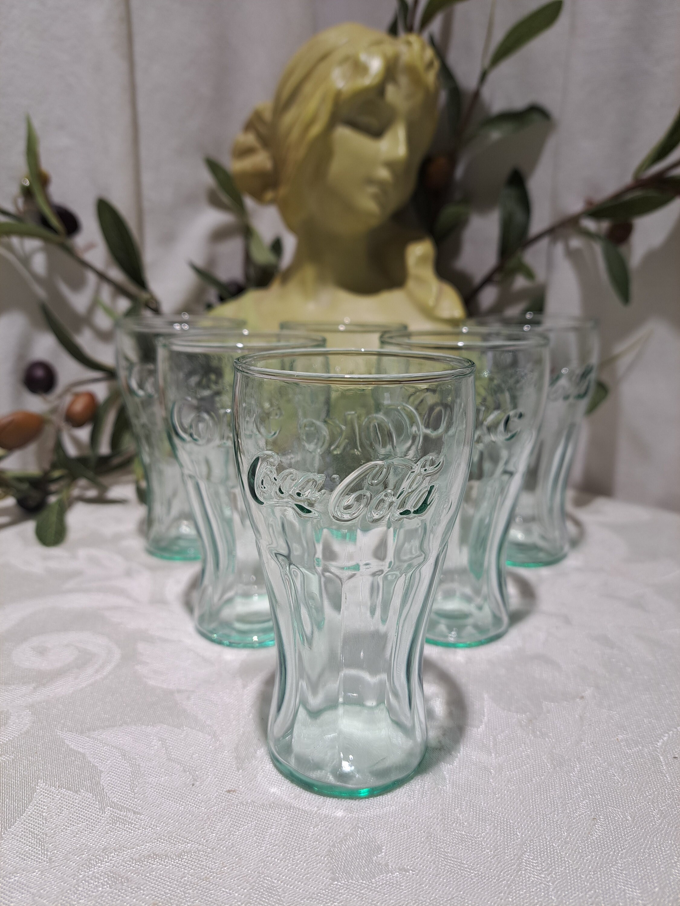 4 tumblers and coasters Personalized Leather Circle Coasters main image 1