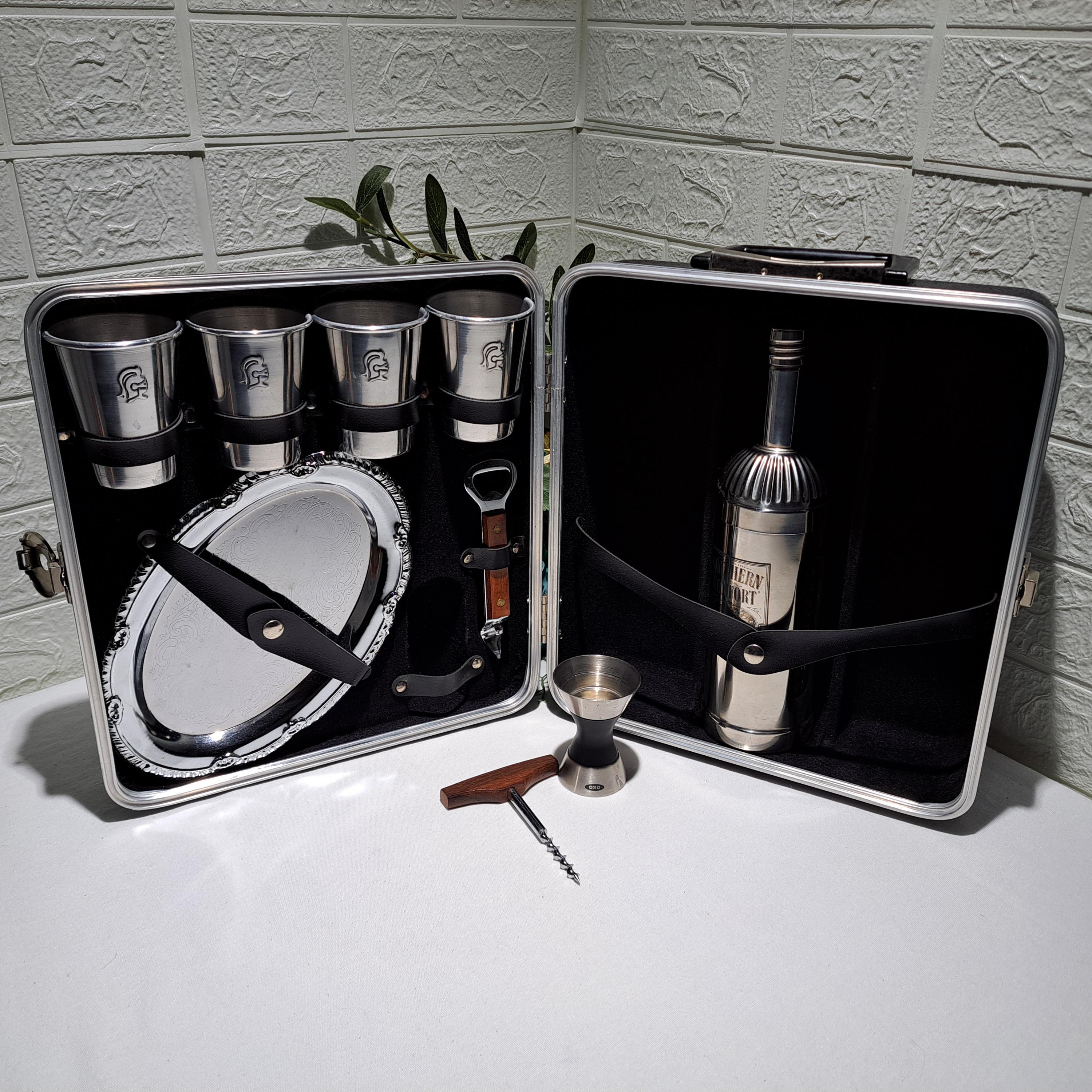 Vintage Cocktail Travel Case - Etsy