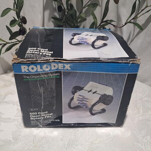 Large Rolodex - Etsy