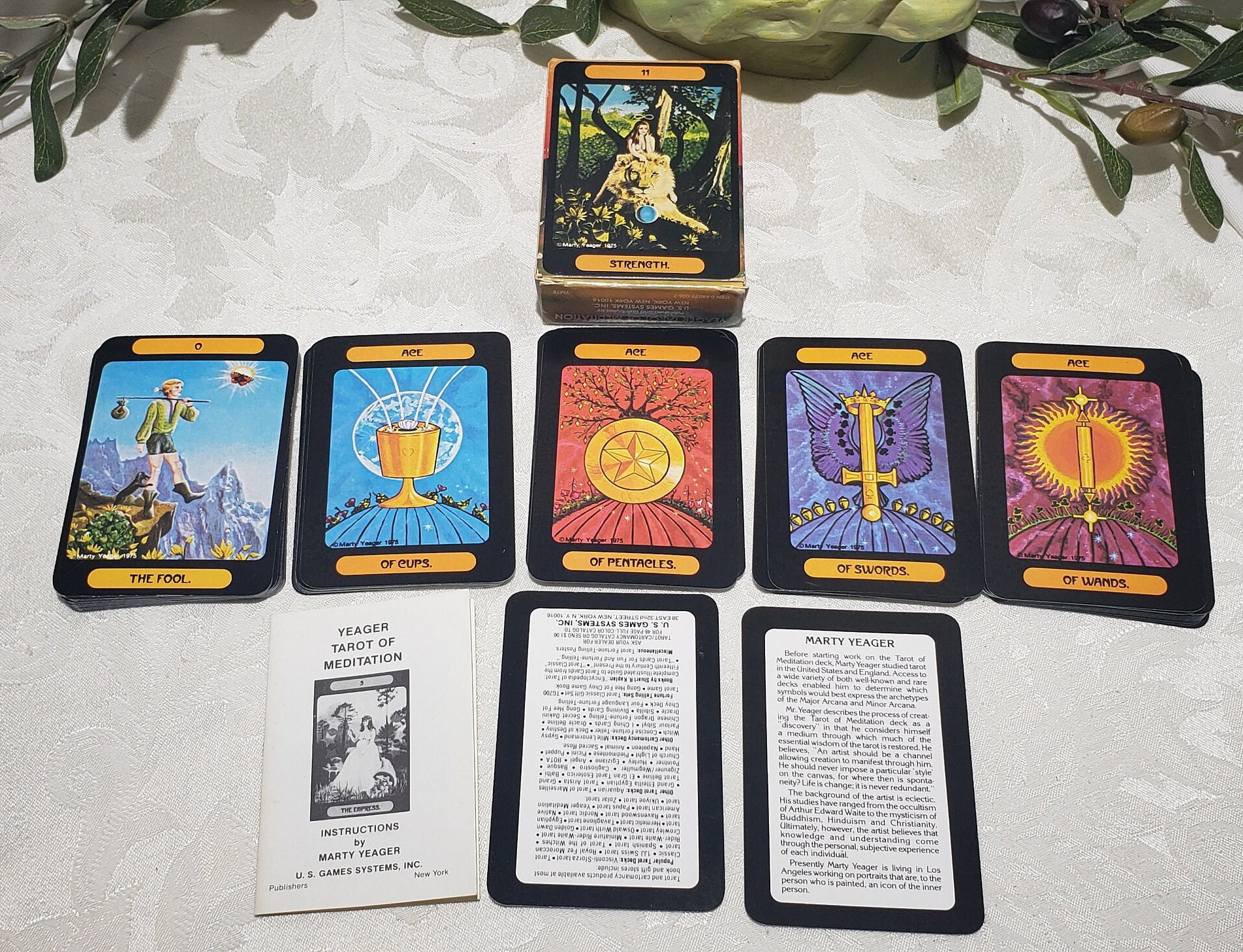 yerger tarot of meditation タロット 中古品 yerger tarot of meditation タロット 中古品 yerger tarot of