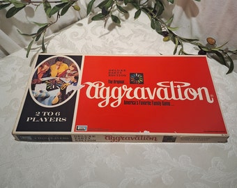 Vintage 1972 Lakeside Games Deluxe Party Edition The Original Aggravation America's Favorite Family Board Game - Complete - Vintage Games