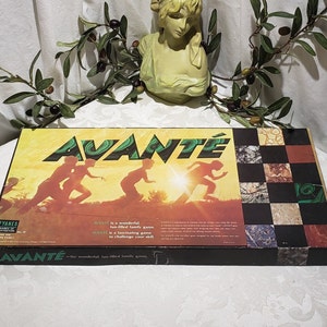 Vintage 1967 Avante The Wonderful, Fun-Filled Family Game Fyanes Games Of Distinction - A Combination Of Checkers And Gin Rummy Board Game