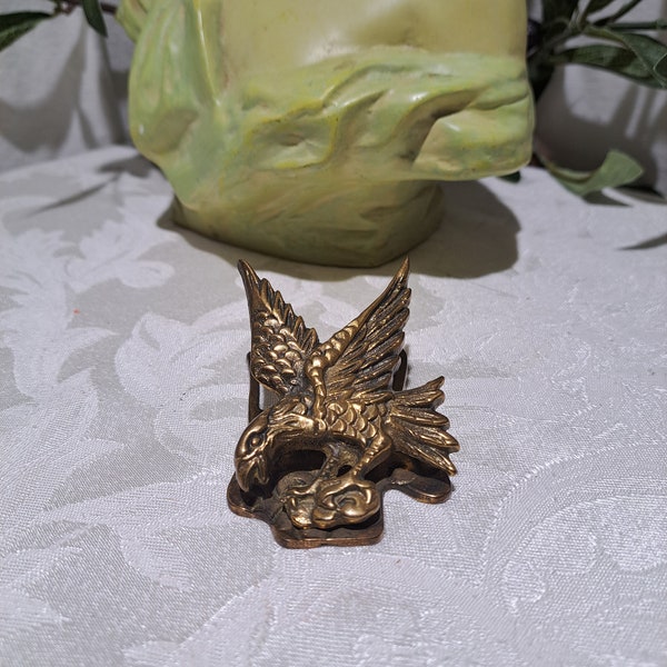 Vintage Brass Eagle - Etsy