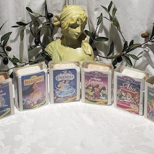 Vintage 1 Collectible 1990&#39;s McDonalds Walt Disney Masterpiece Collection Available On Video! Happy Meal Toy