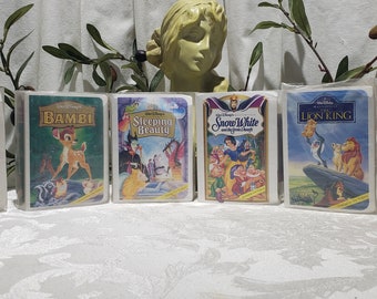 Vintage 1 Collectible 1990&#39;s McDonalds Walt Disney Masterpiece Collection Available On Video! Happy Meal Toy