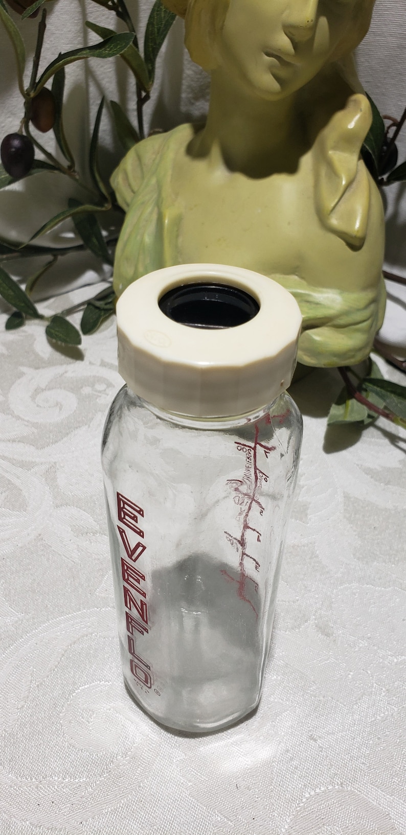 Vintage Evenflo 8oz Glass Baby Bottle Vintage Baby/children Etsy