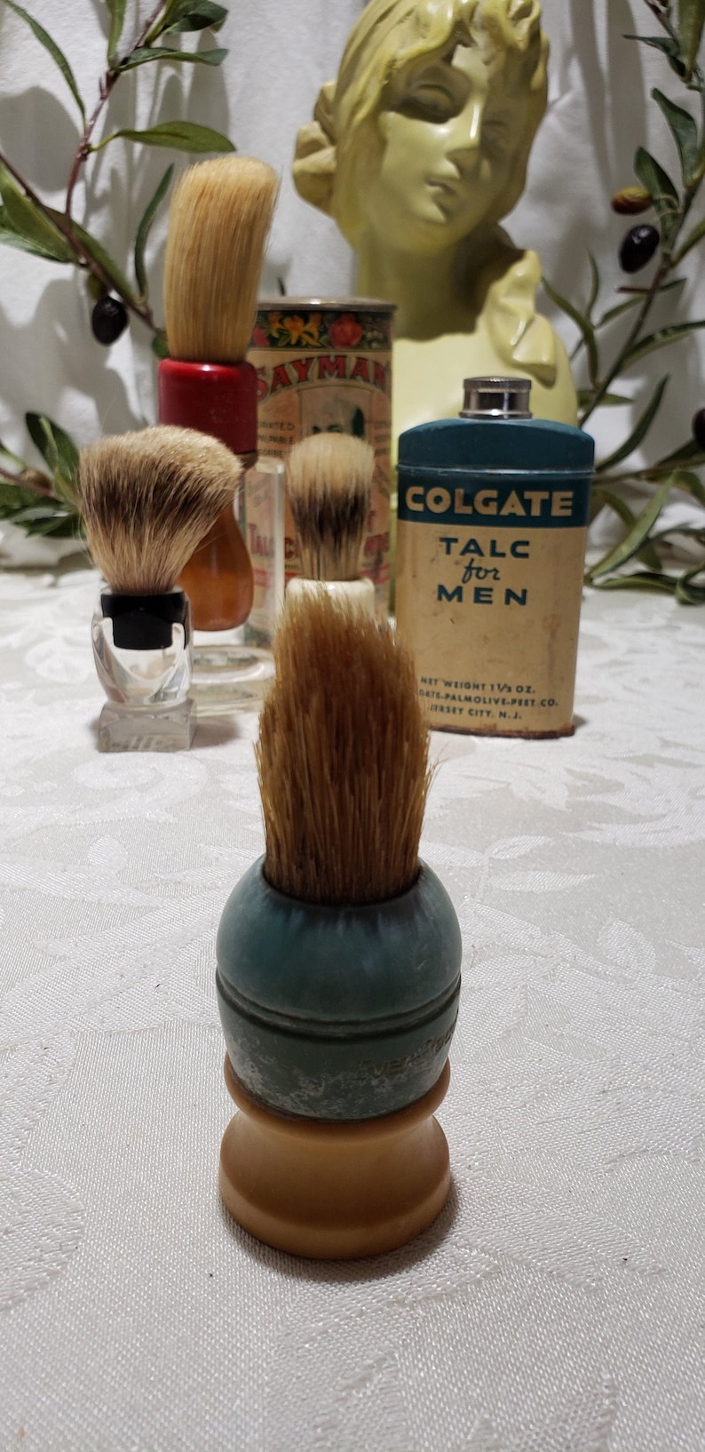 Vintage Sterilized Everready 100 Shaving Brush Made in Etsy