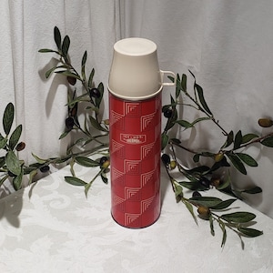 Vintage Mid Century Icy - Hot By Thermos Bottle No. 2410 - Vintage Camping/Picnic Equipment